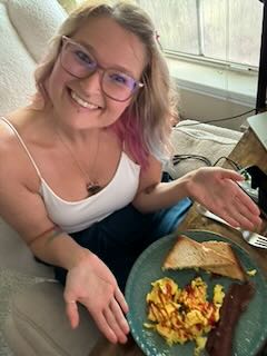 You, and the breakfast in question